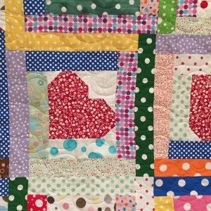 heart quilting
