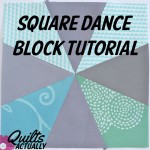 Square Dance Quilt Block Tutorial