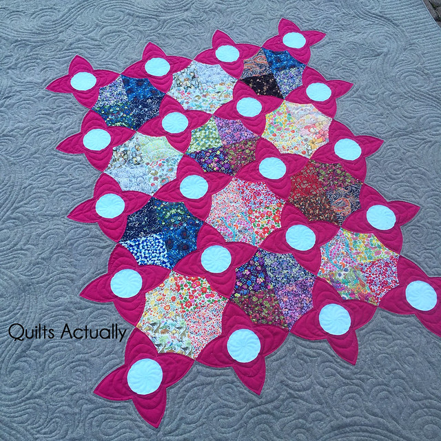 Meadow quilt detail