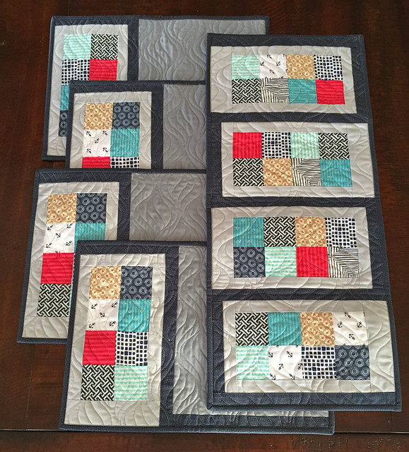 Squared away table